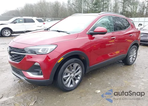 2021 Buick Encore Gx Fwd Essence z USA, uszkodzony, nr VIN KL4MMFSL3MB043204